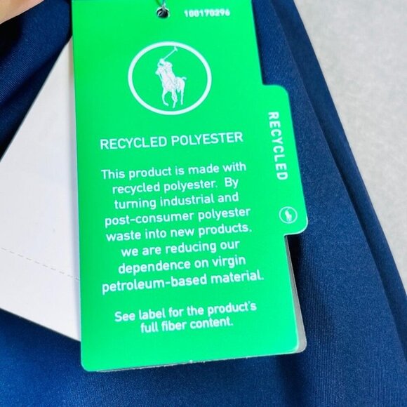 RLX Ralph Lauren Women's Golf Skort 15" Size L Faux Wrap Stretch Jersey Tennis - Picture 14 of 16